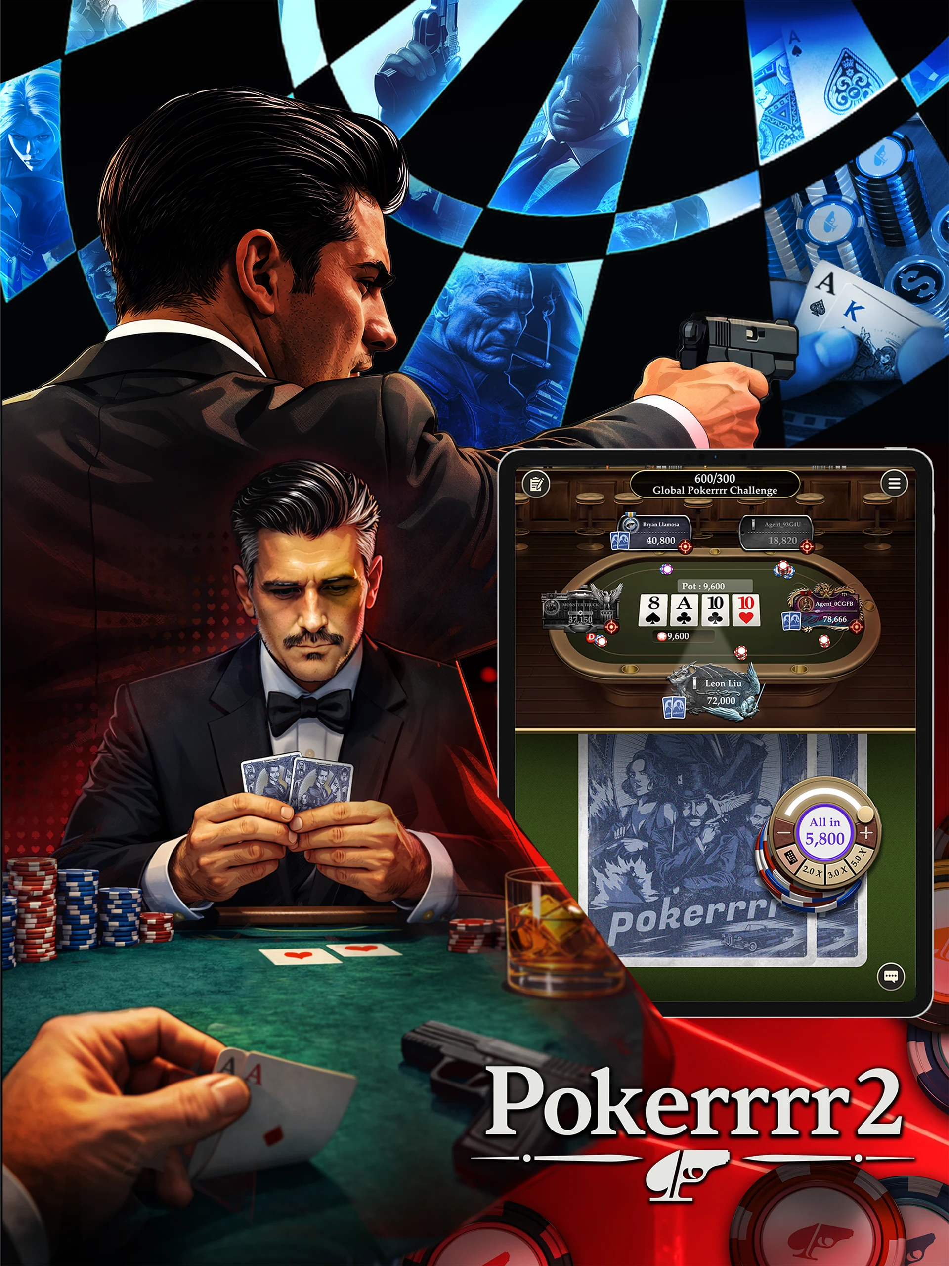 Pokerrrr 2: Texas Holdem Poker screenshot